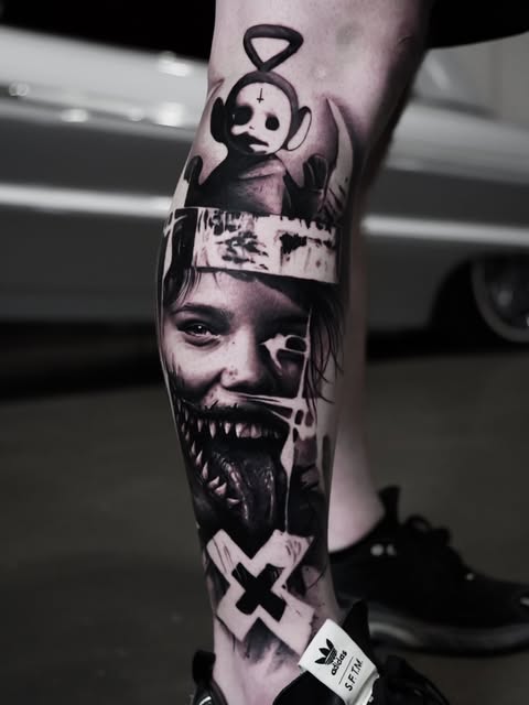 WATCHER tattoo artwork by Benzo